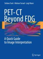 PET-CT Beyond FDG