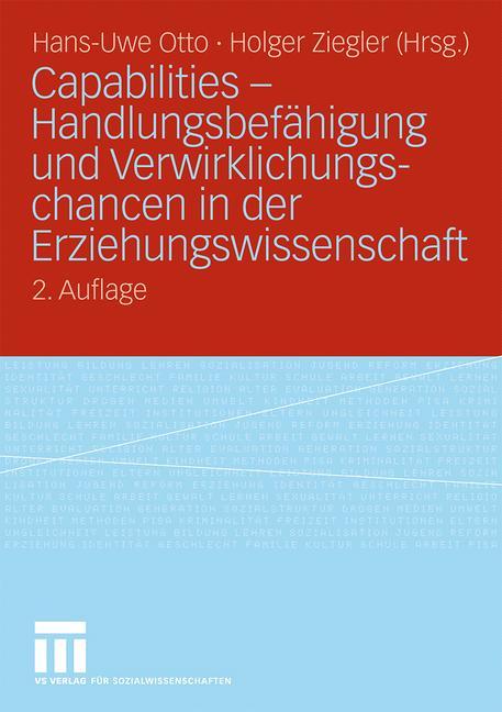 Capabilities - Handlungsbefähigung und Verwirklichungschancen in der Erziehungswissenschaft