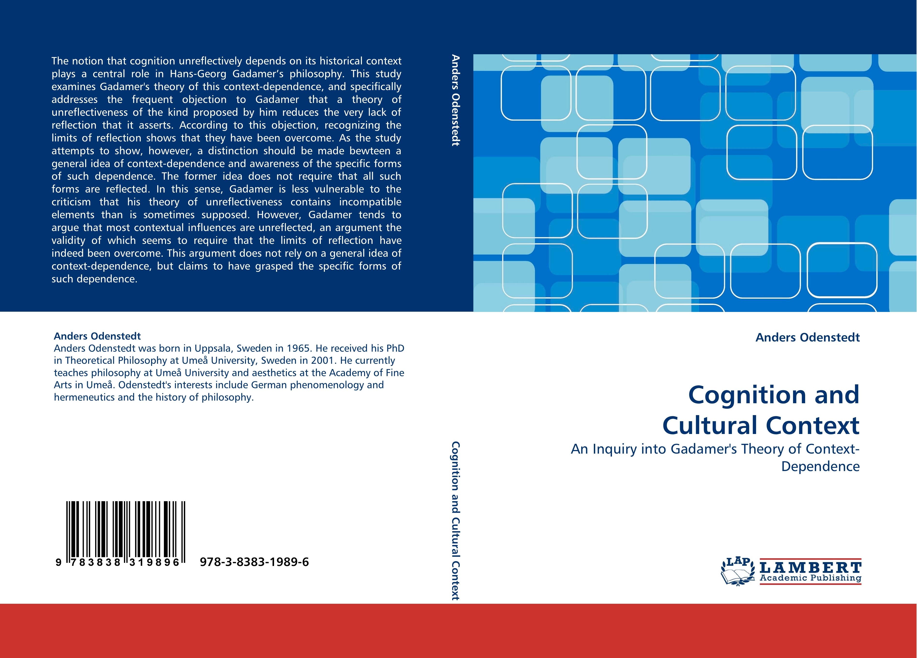 Cognition and Cultural Context