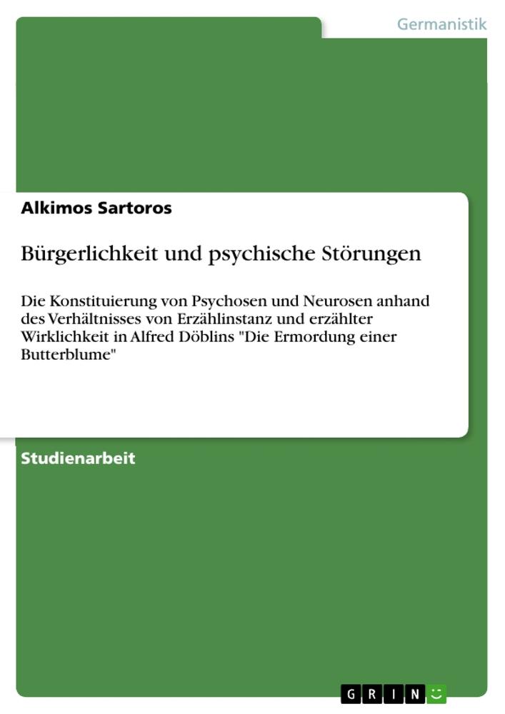 Bürgerlichkeit und psychische Störungen