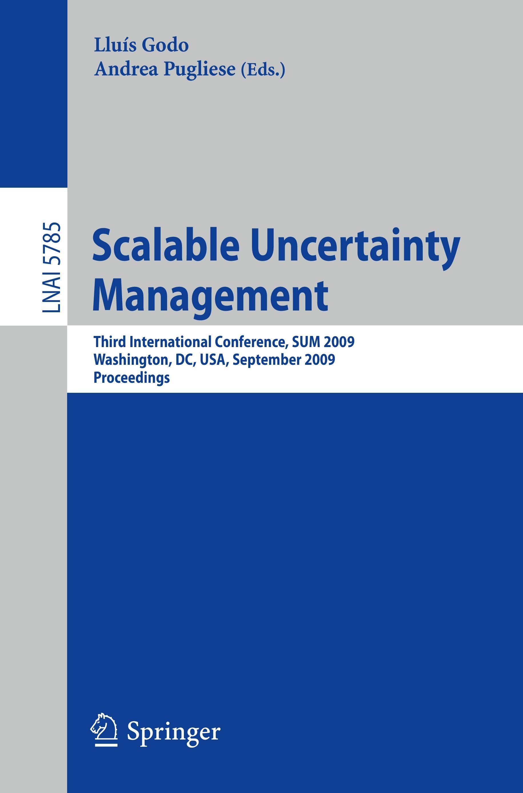 Scalable Uncertainty Management