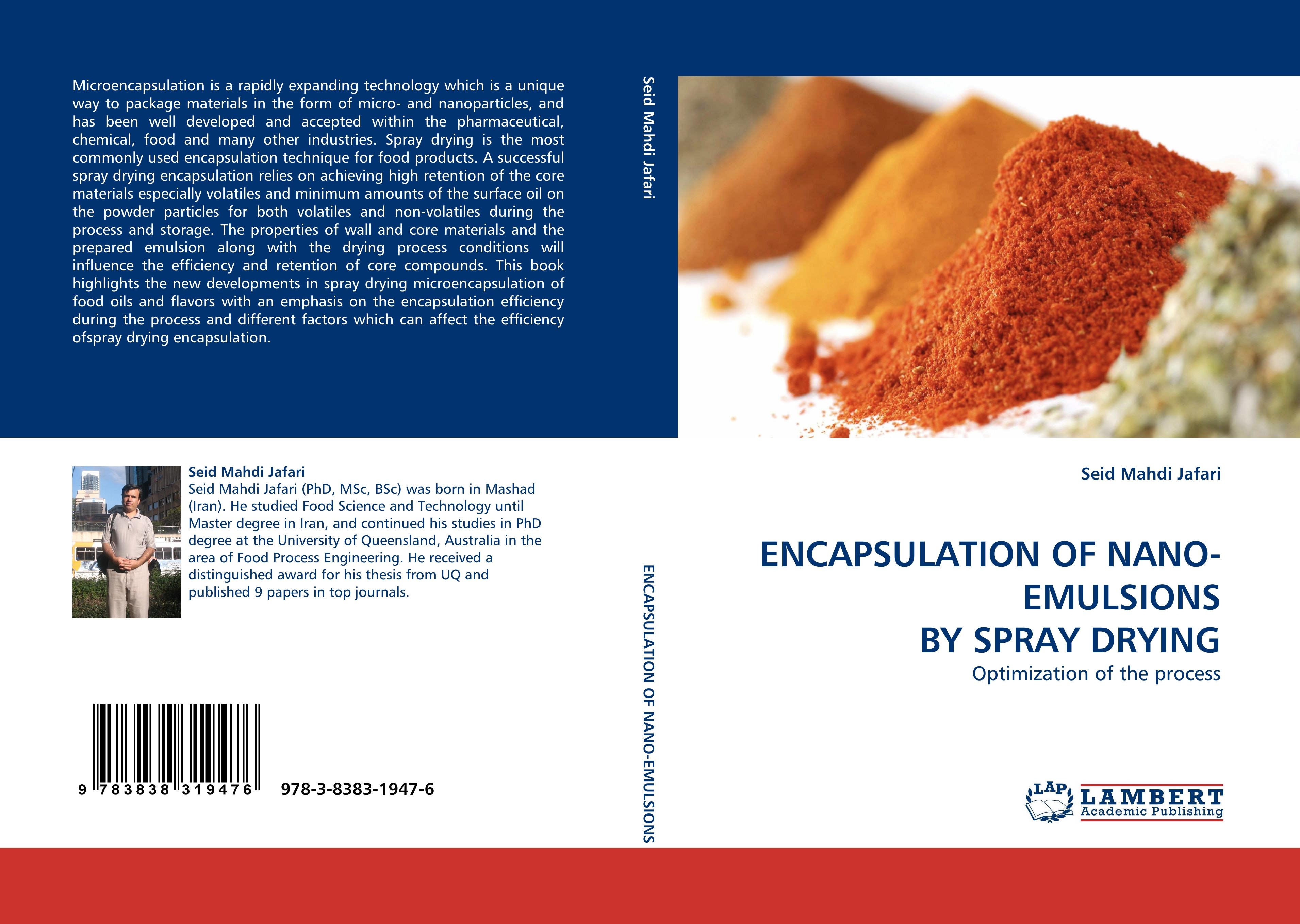 ENCAPSULATION OF NANO-EMULSIONS BY SPRAY DRYING