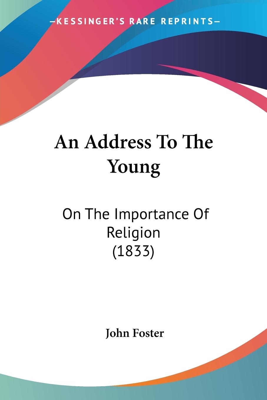 An Address To The Young