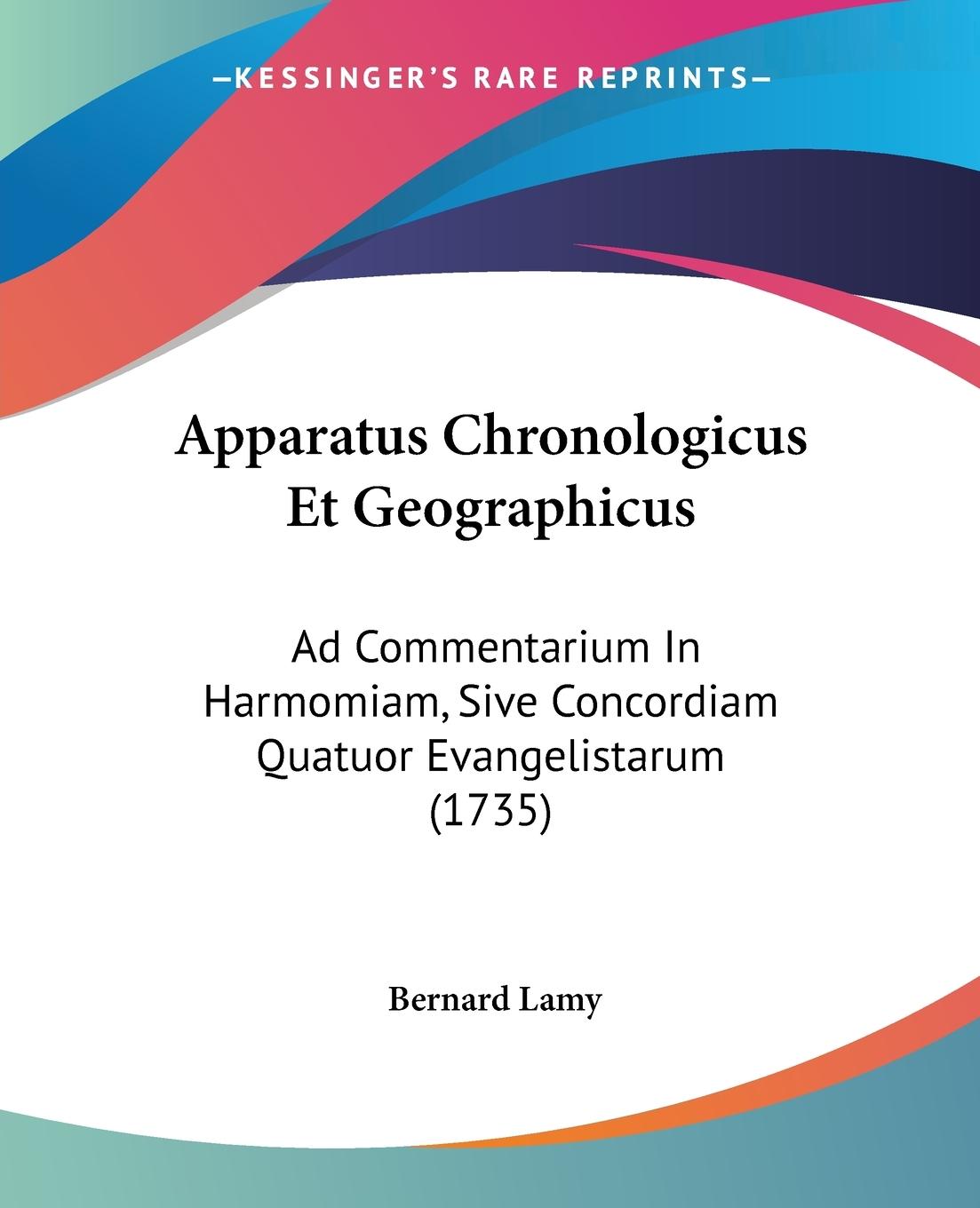 Apparatus Chronologicus Et Geographicus