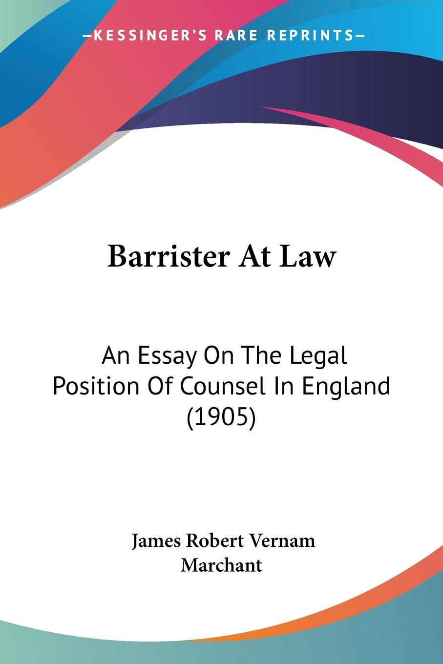 Barrister At Law