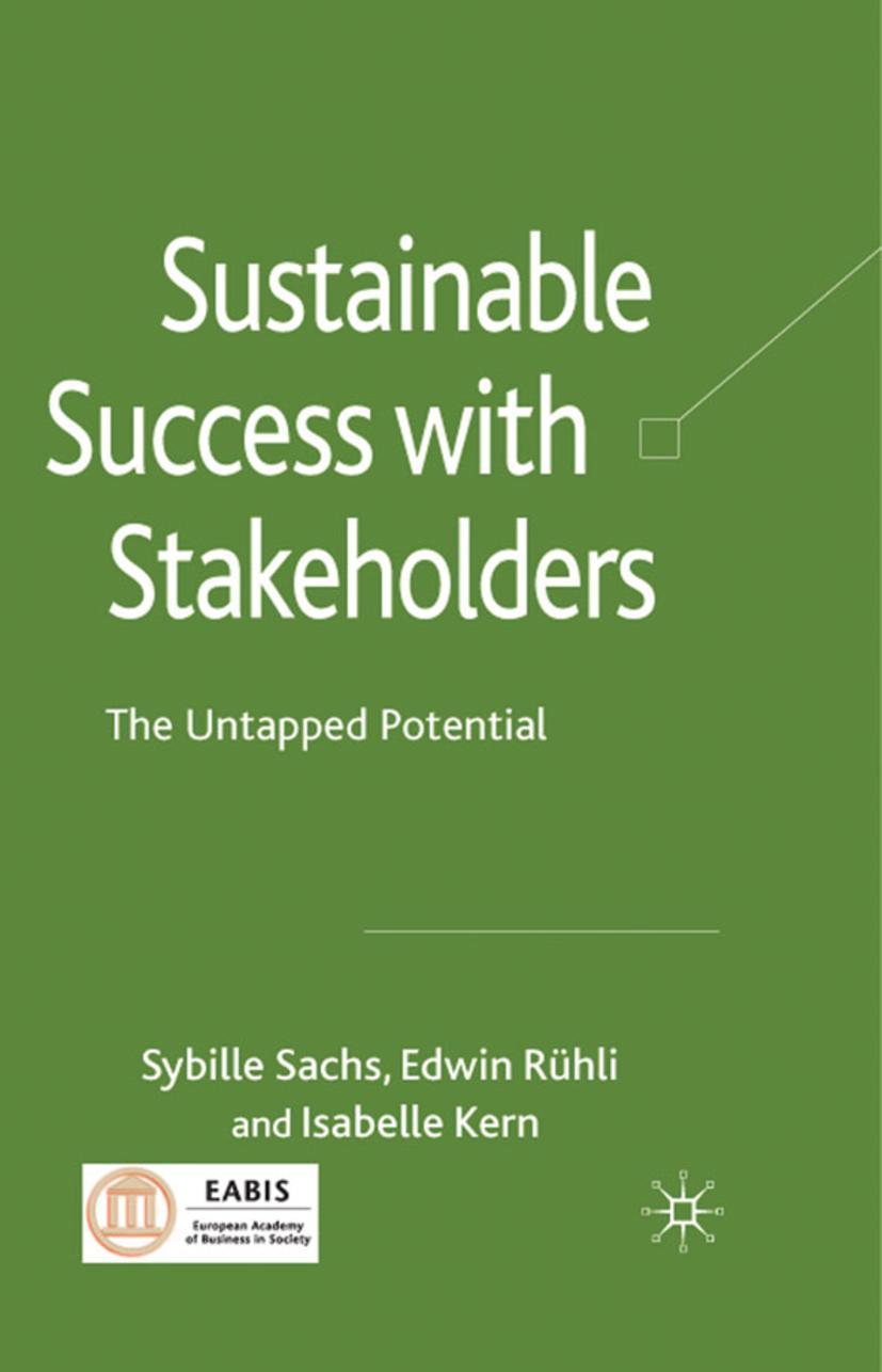 Sustainable Success with Stakeholders