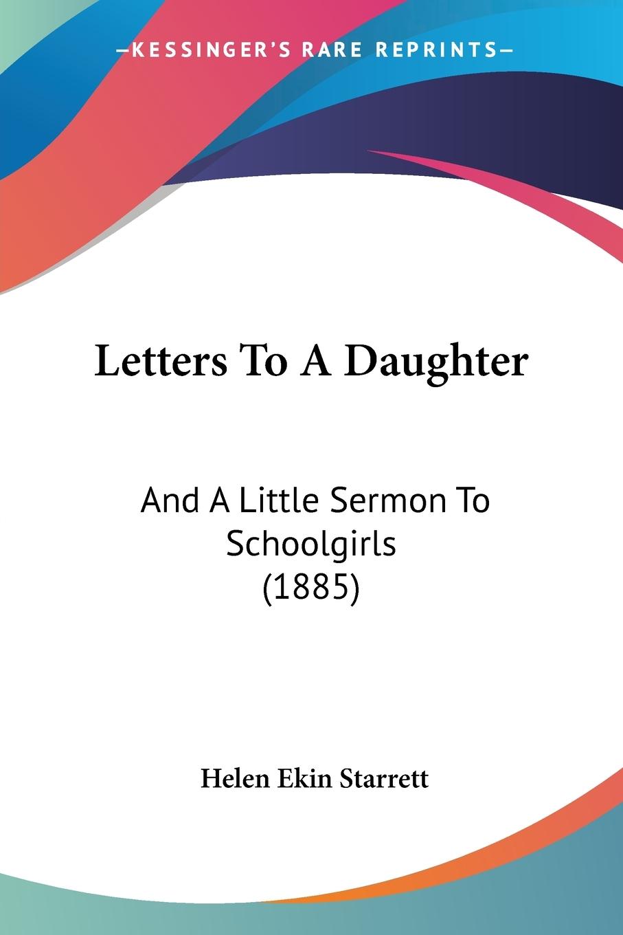 Letters To A Daughter