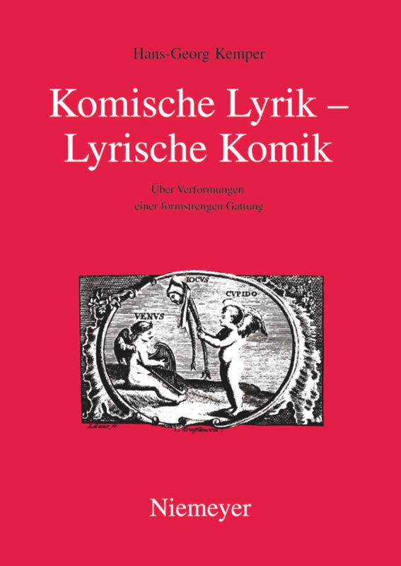 Komische Lyrik ¿ Lyrische Komik