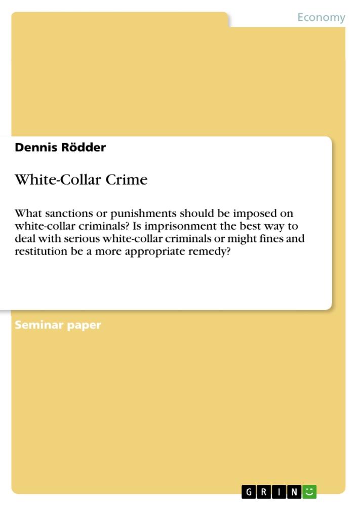 White-Collar Crime