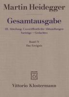 Gesamtausgabe 71. Das Ereignis