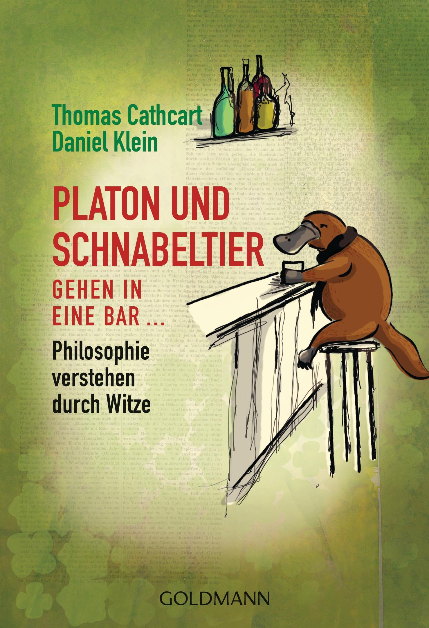 Platon und Schnabeltier gehen in eine Bar...