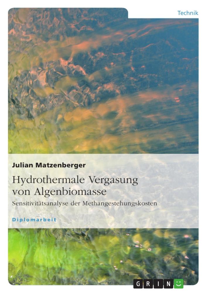 Hydrothermale Vergasung von Algenbiomasse