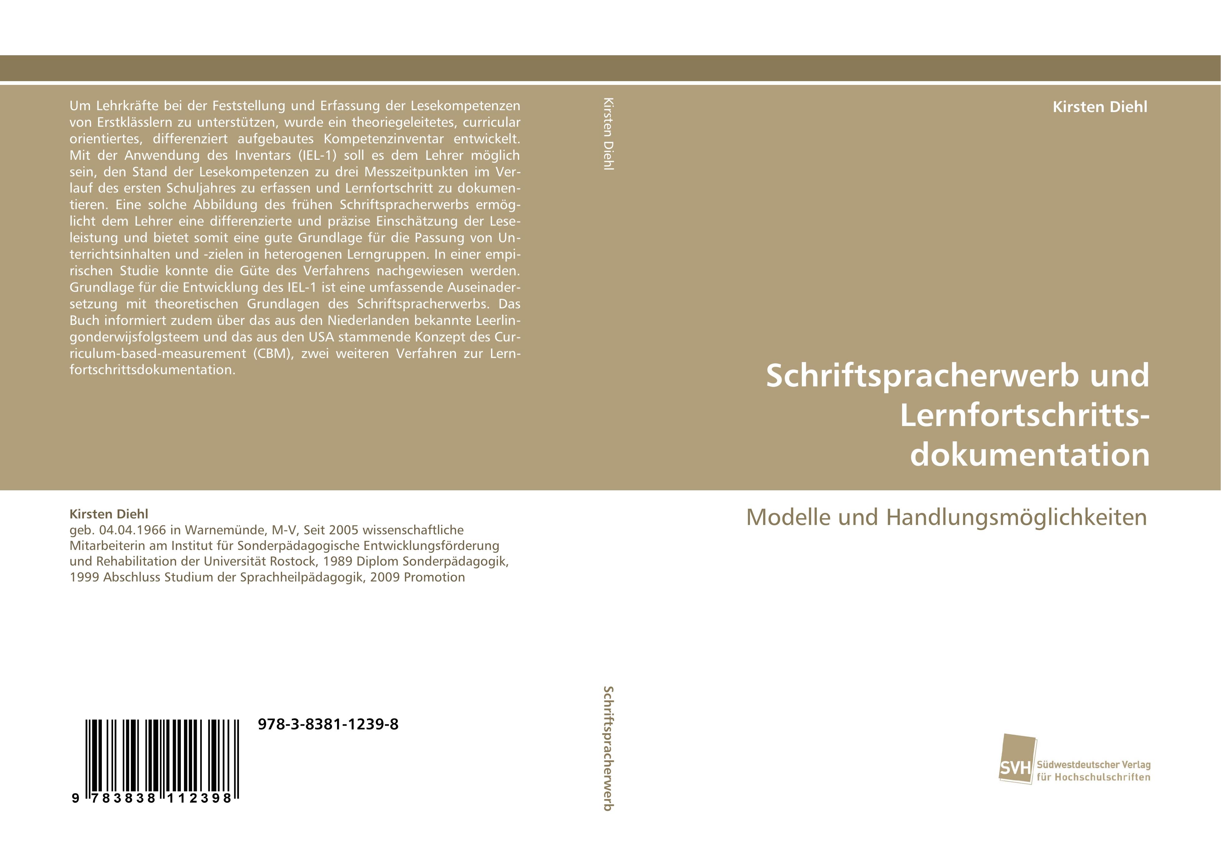 Schriftspracherwerb und Lernfortschritts-dokumentation