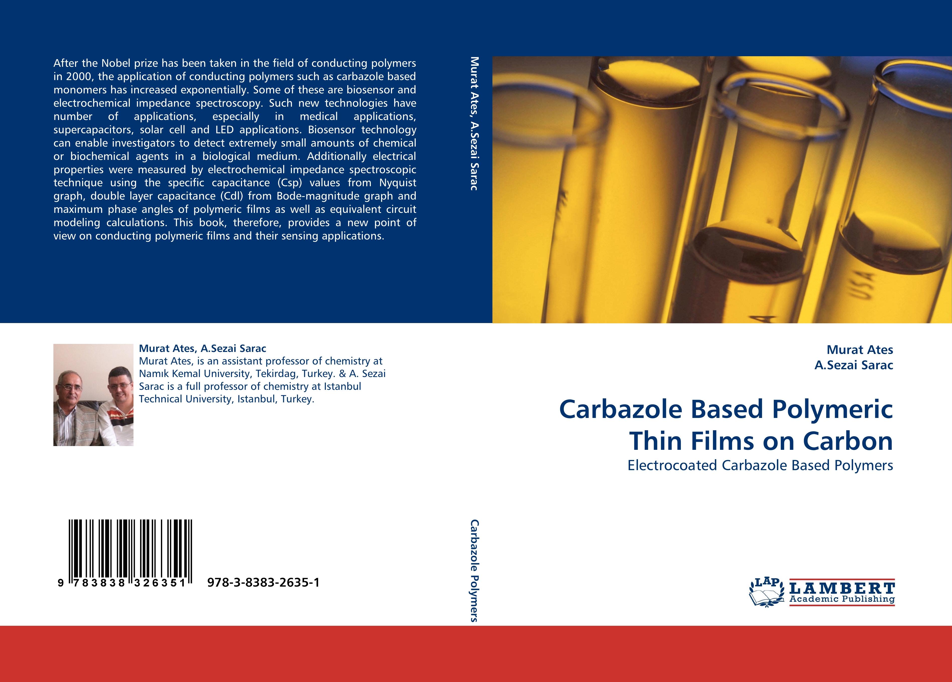 Carbazole Based Polymeric Thin Films on Carbon