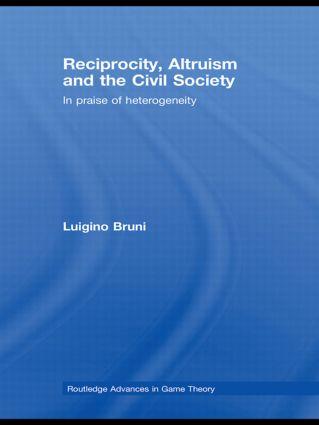 Reciprocity, Altruism and the Civil Society