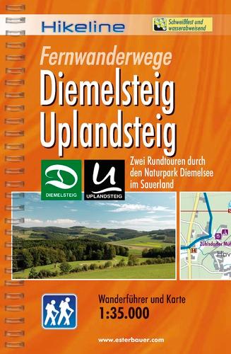 Hikeline Wanderführer Fernwanderwege Diemelsteig Uplandsteig