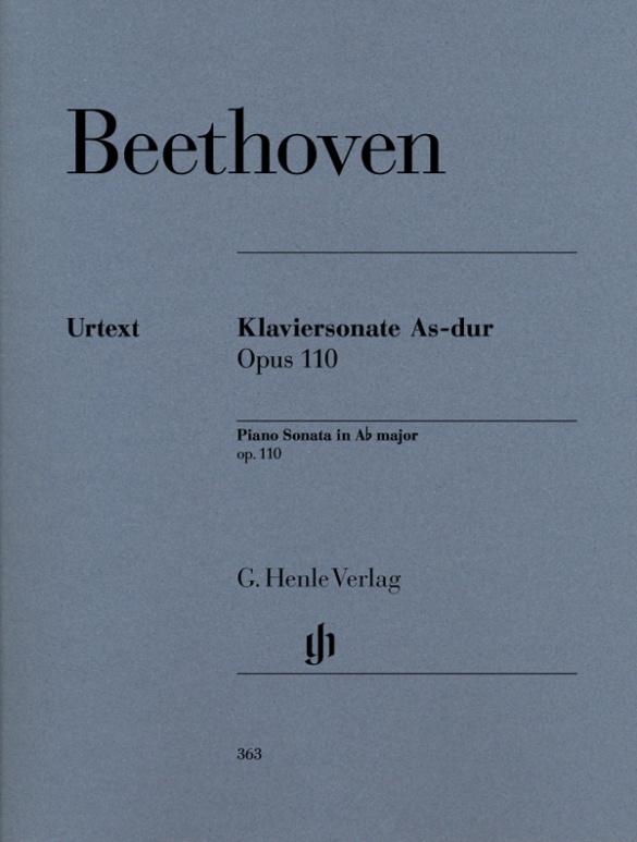 Beethoven, Ludwig van - Klaviersonate Nr. 31 As-dur op. 110