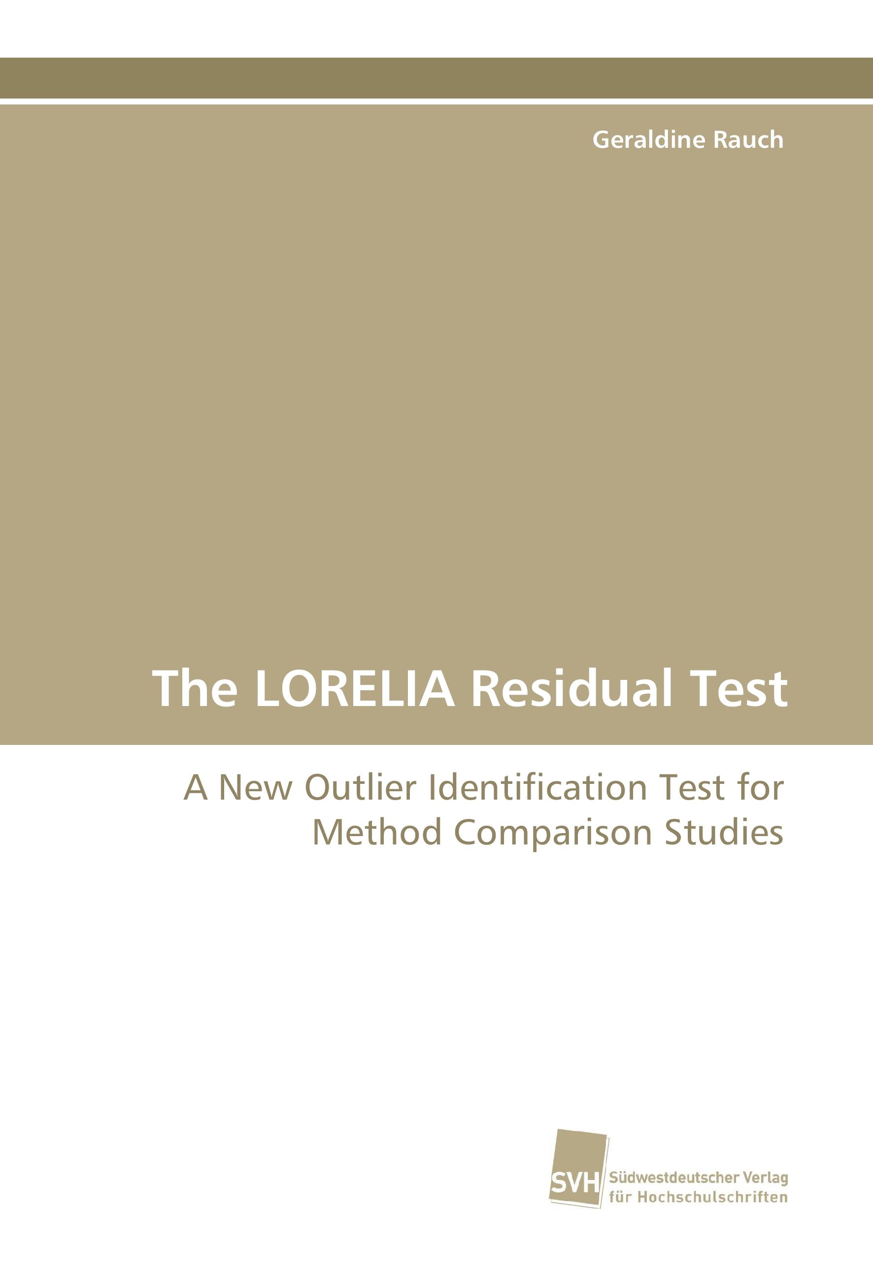 The LORELIA Residual Test