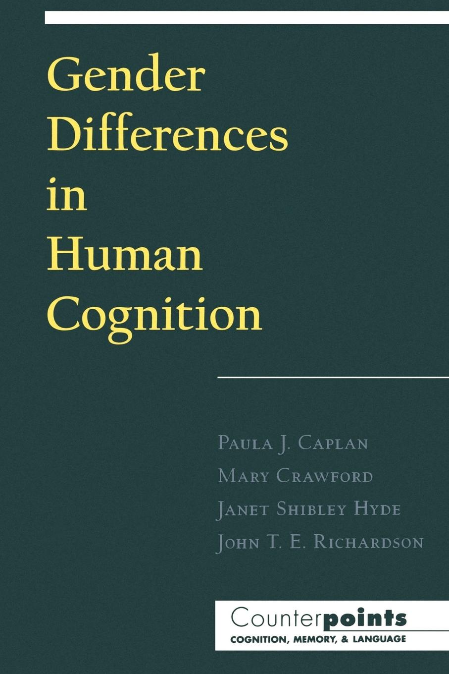 Gender Differences in Human Cognition