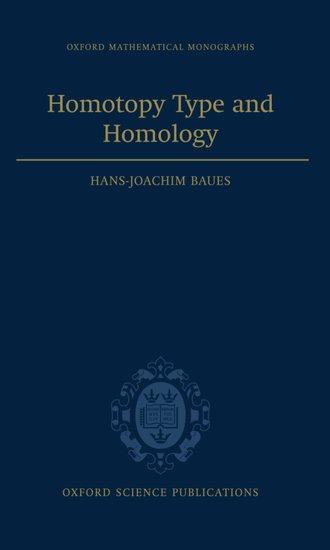 Homotopy Type and Homology