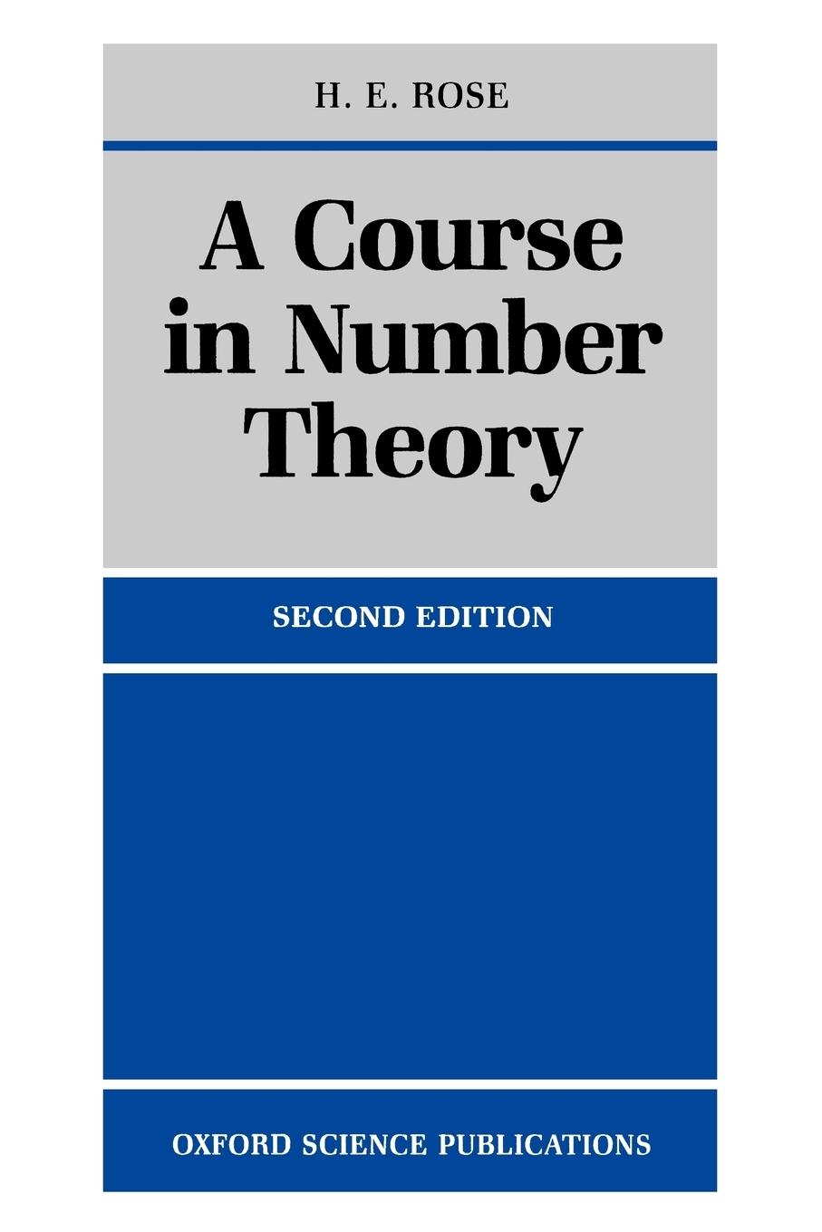 A Course in Number Theory