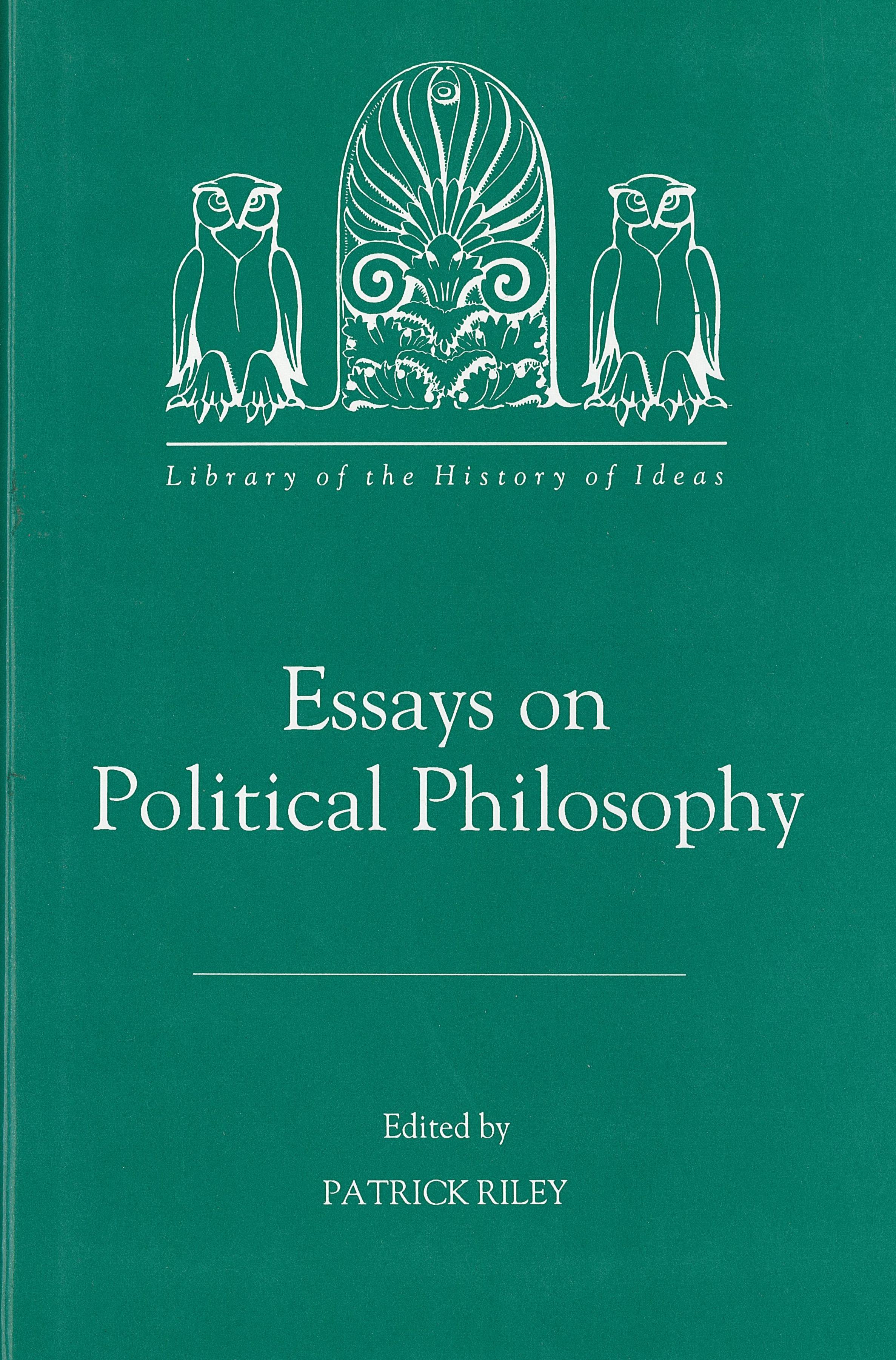 Essays on Political Philosophy