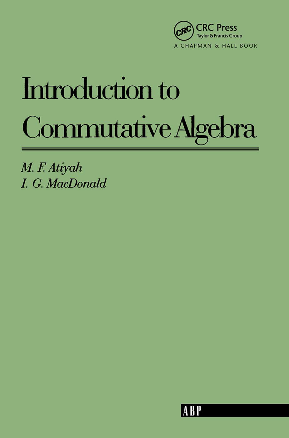 Introduction To Commutative Algebra