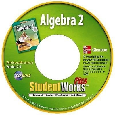 Algebra 2, Studentworks Plus CD-ROM