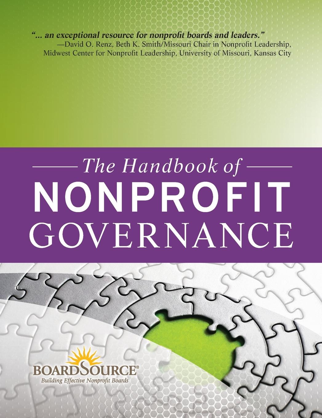 The Handbook of Nonprofit Governance