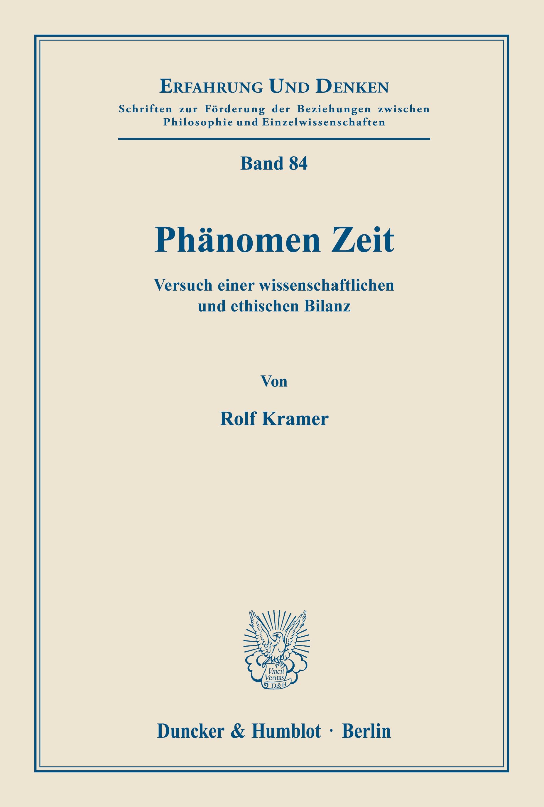 Phänomen Zeit.