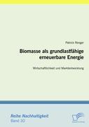 Biomasse als grundlastfähige erneuerbare Energie: Wirtschaftlichkeit und Marktentwicklung