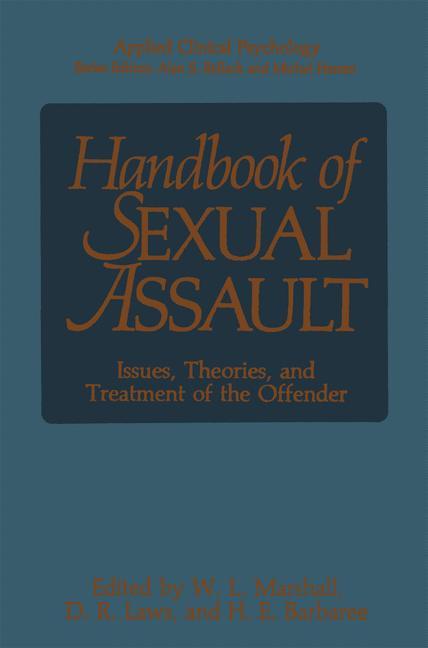 Handbook of Sexual Assault