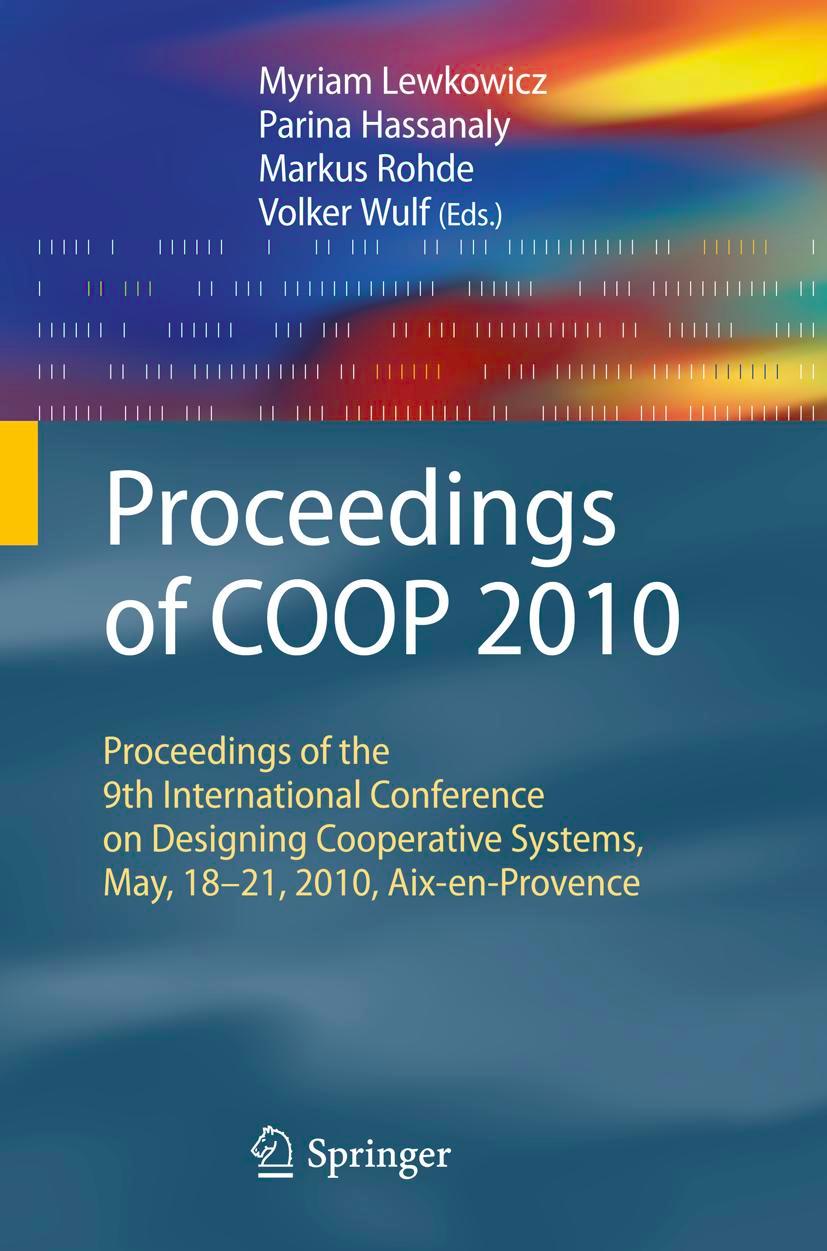 Proceedings of COOP 2010