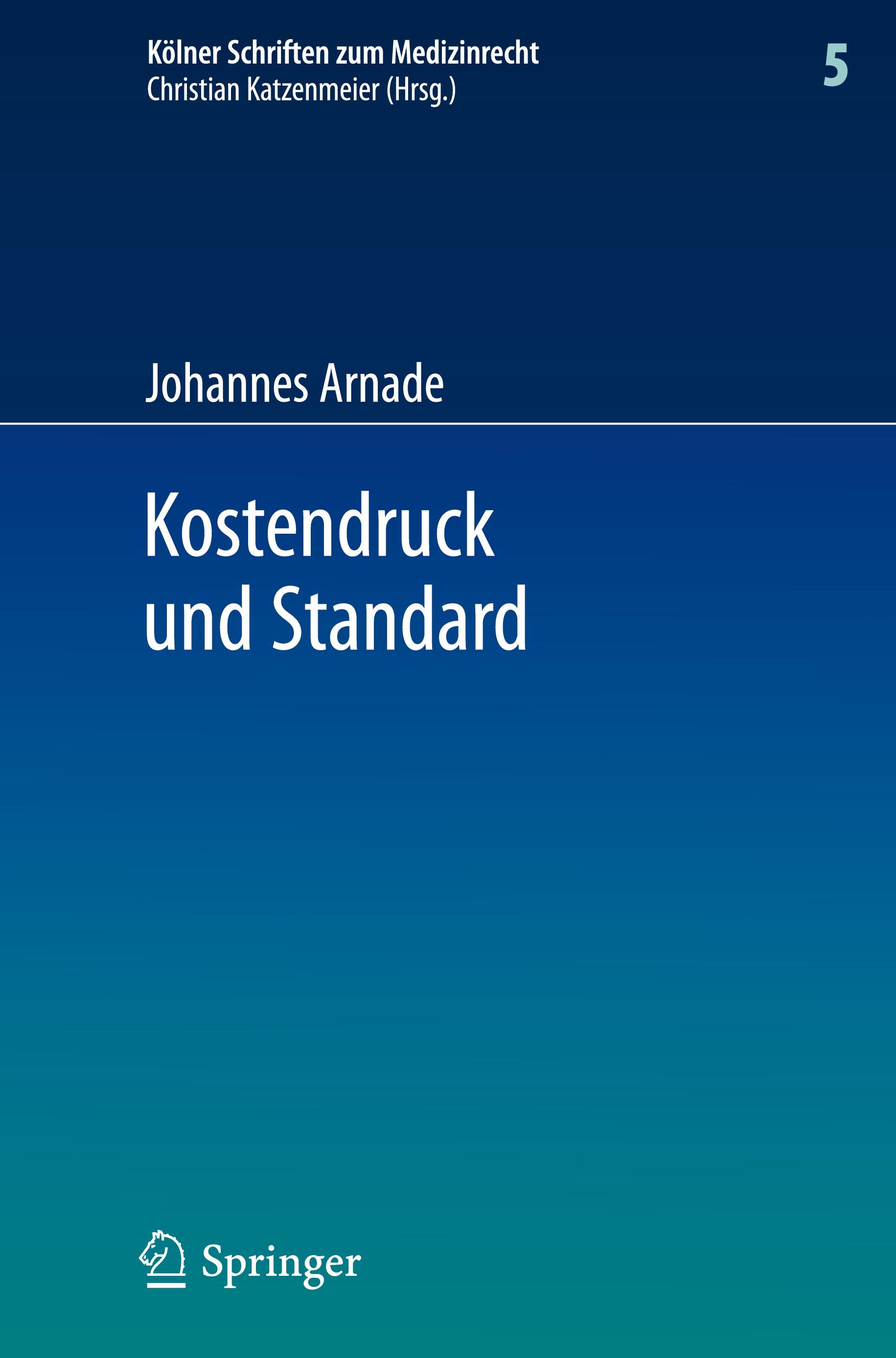 Kostendruck und Standard