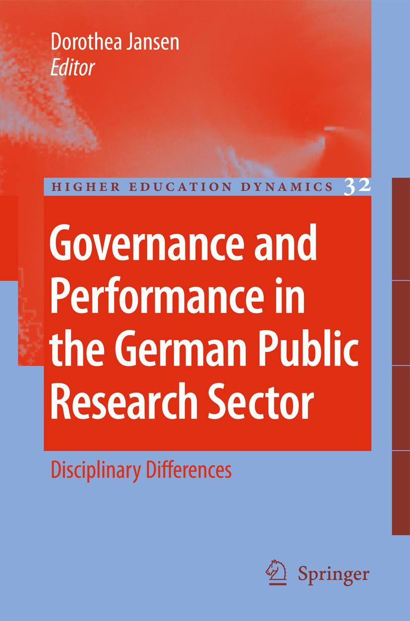 Governance and Performance in the German Public Research Sector