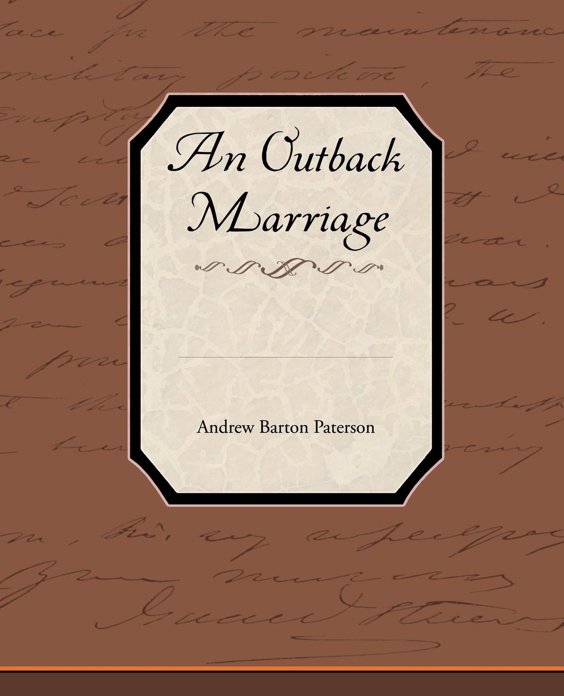 An Outback Marriage