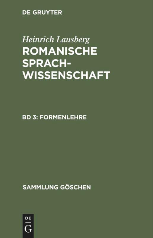 Formenlehre