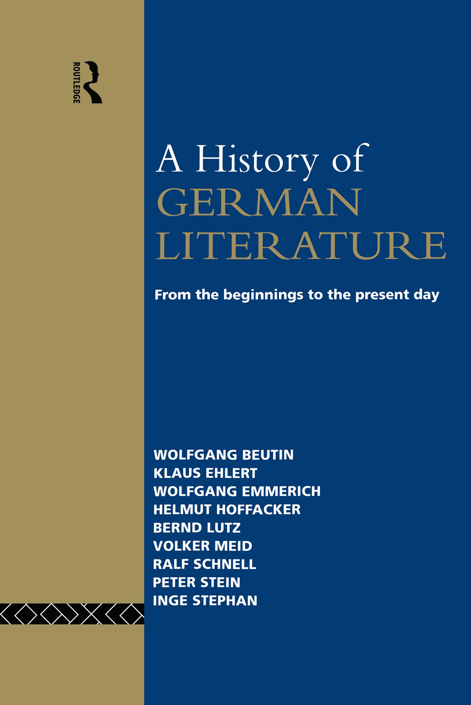 A History of German Literature