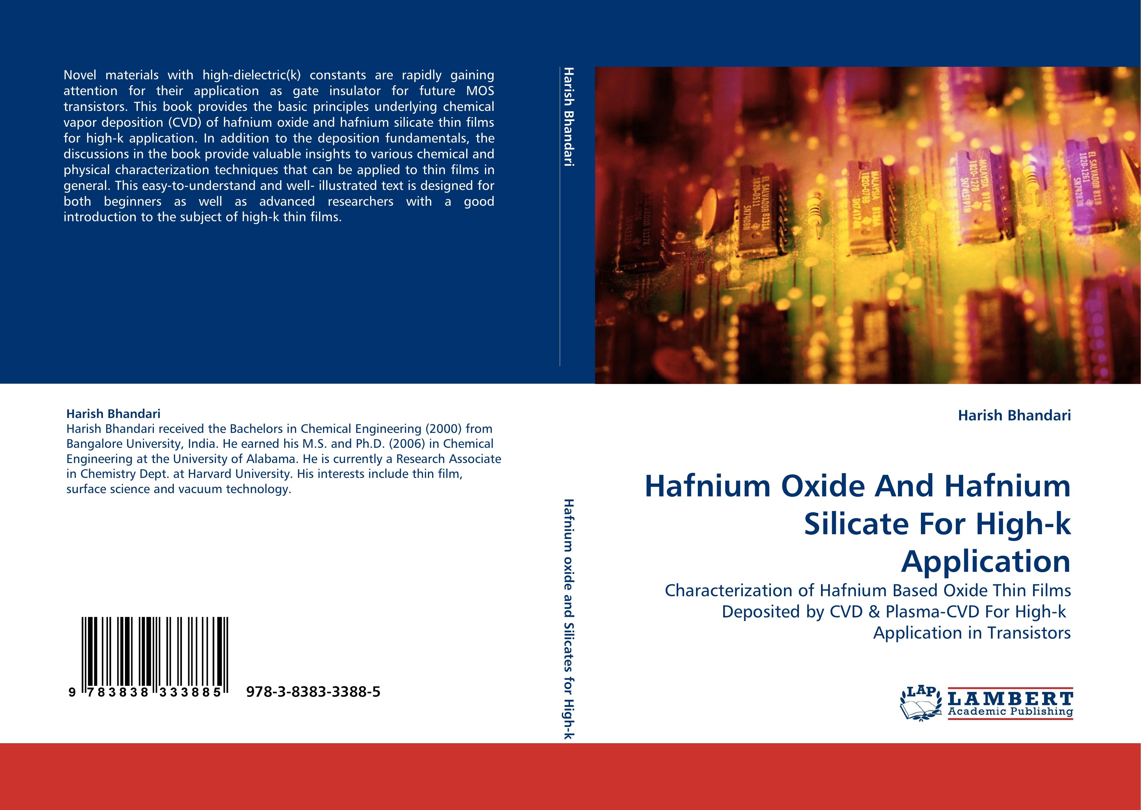 Hafnium Oxide And Hafnium Silicate For High-k Application