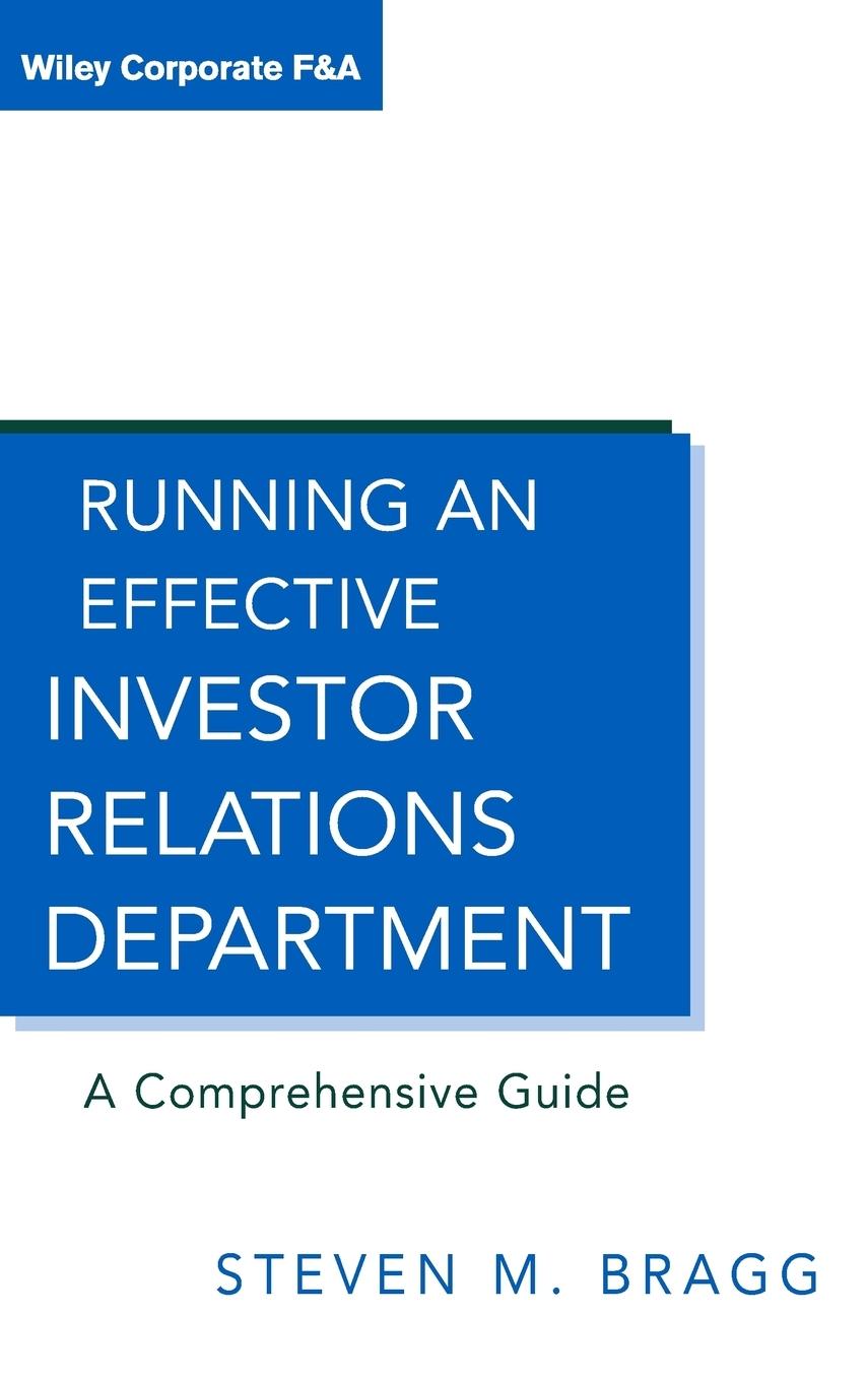 Running an Effective Investor Relations Department