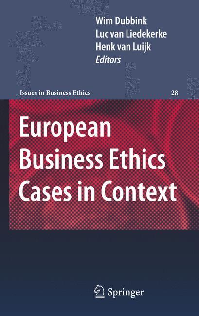 European Business Ethics Cases in Context