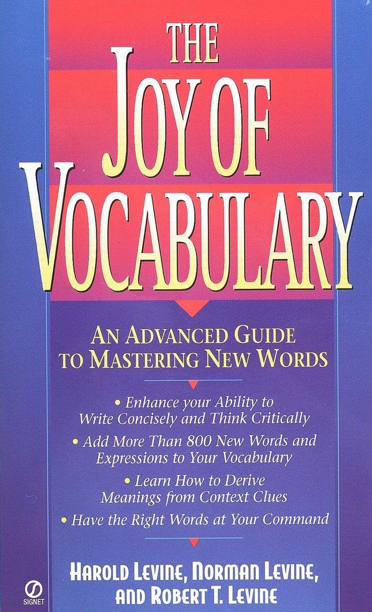 The Joy of Vocabulary