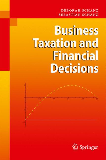 Business Taxation and Financial Decisions