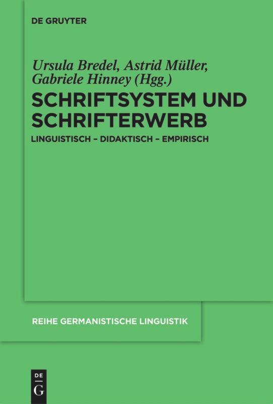 Schriftsystem und Schrifterwerb