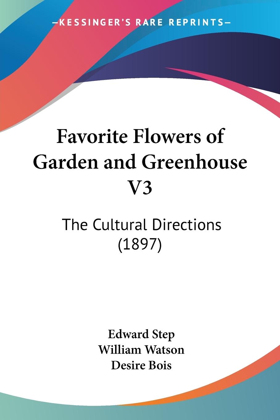 Favorite Flowers of Garden and Greenhouse V3