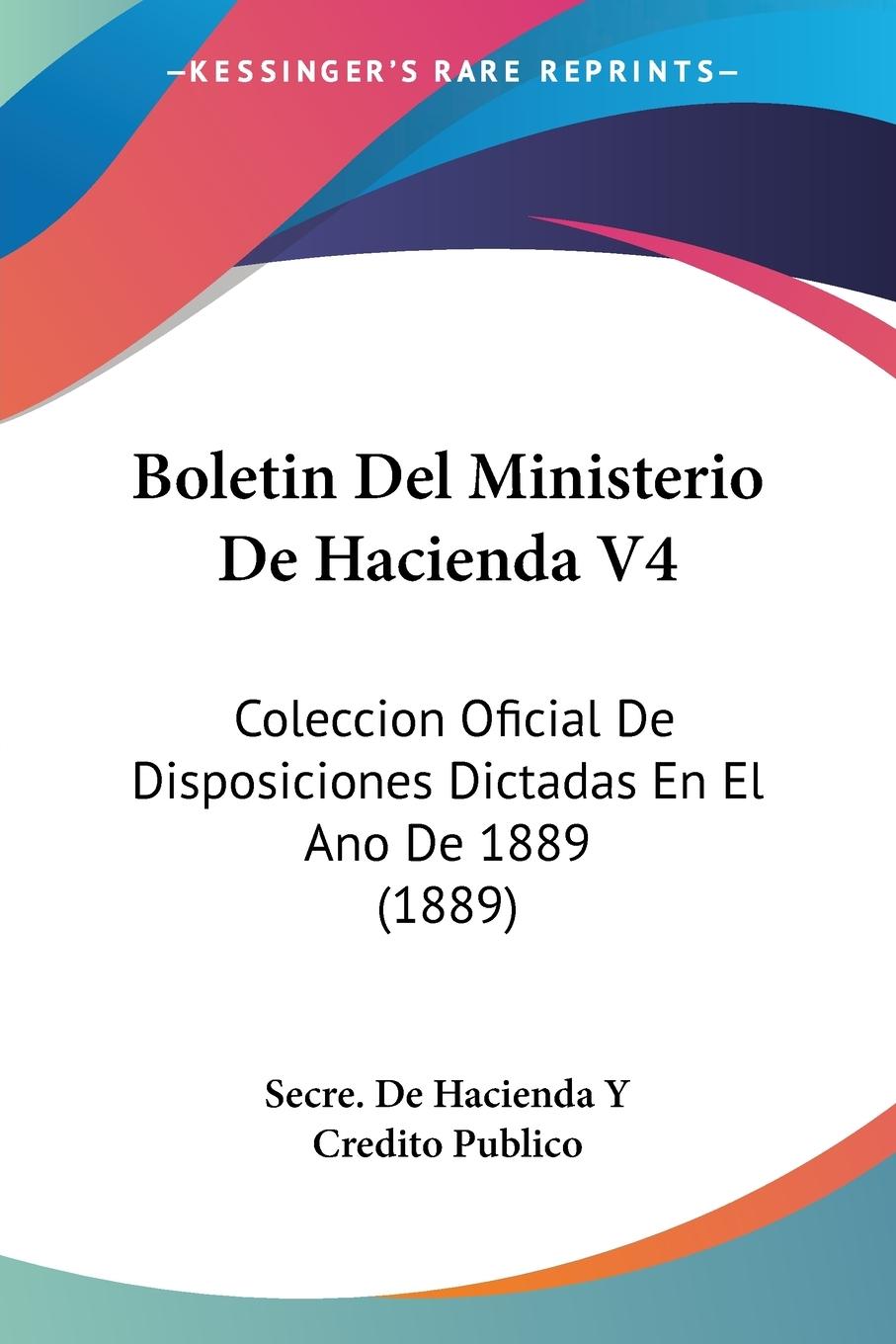 Boletin Del Ministerio De Hacienda V4