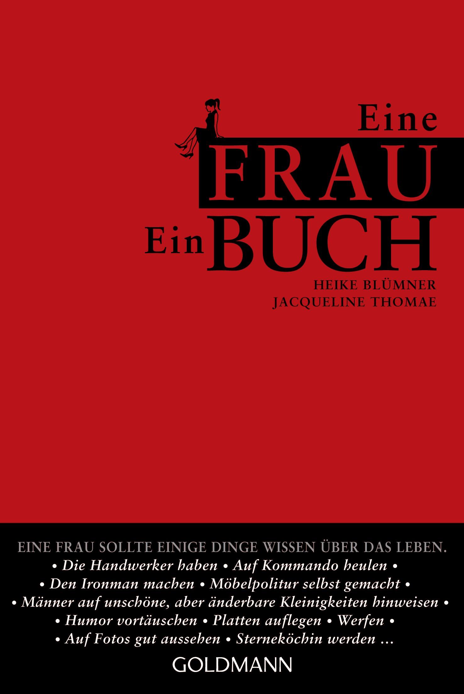 Eine Frau. Ein Buch.