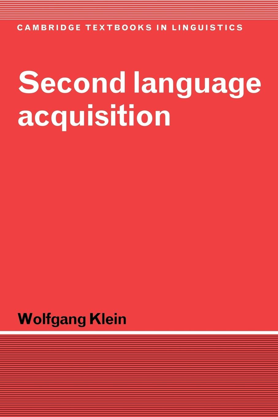 Second Language Acquisition