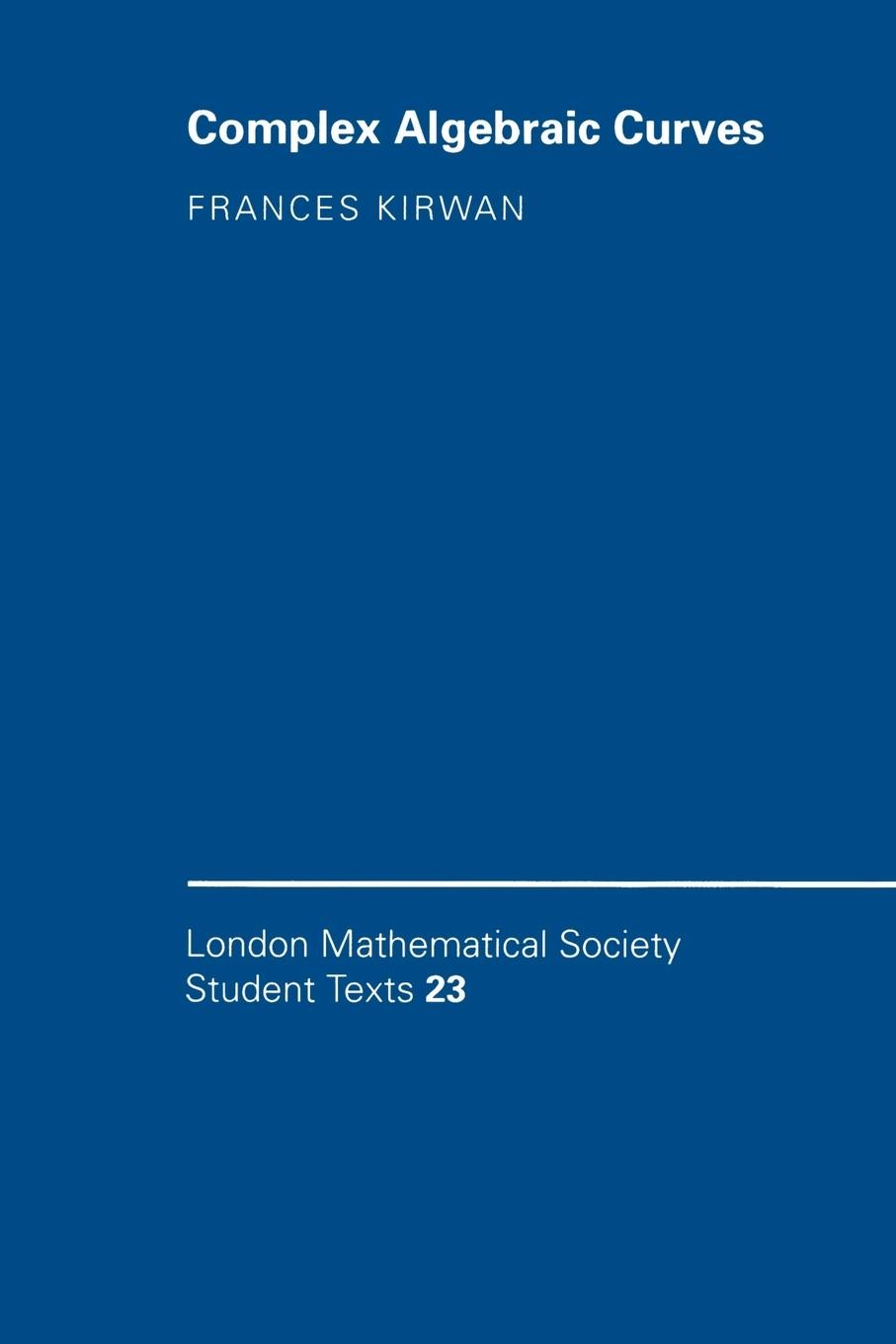 Complex Algebraic Curves