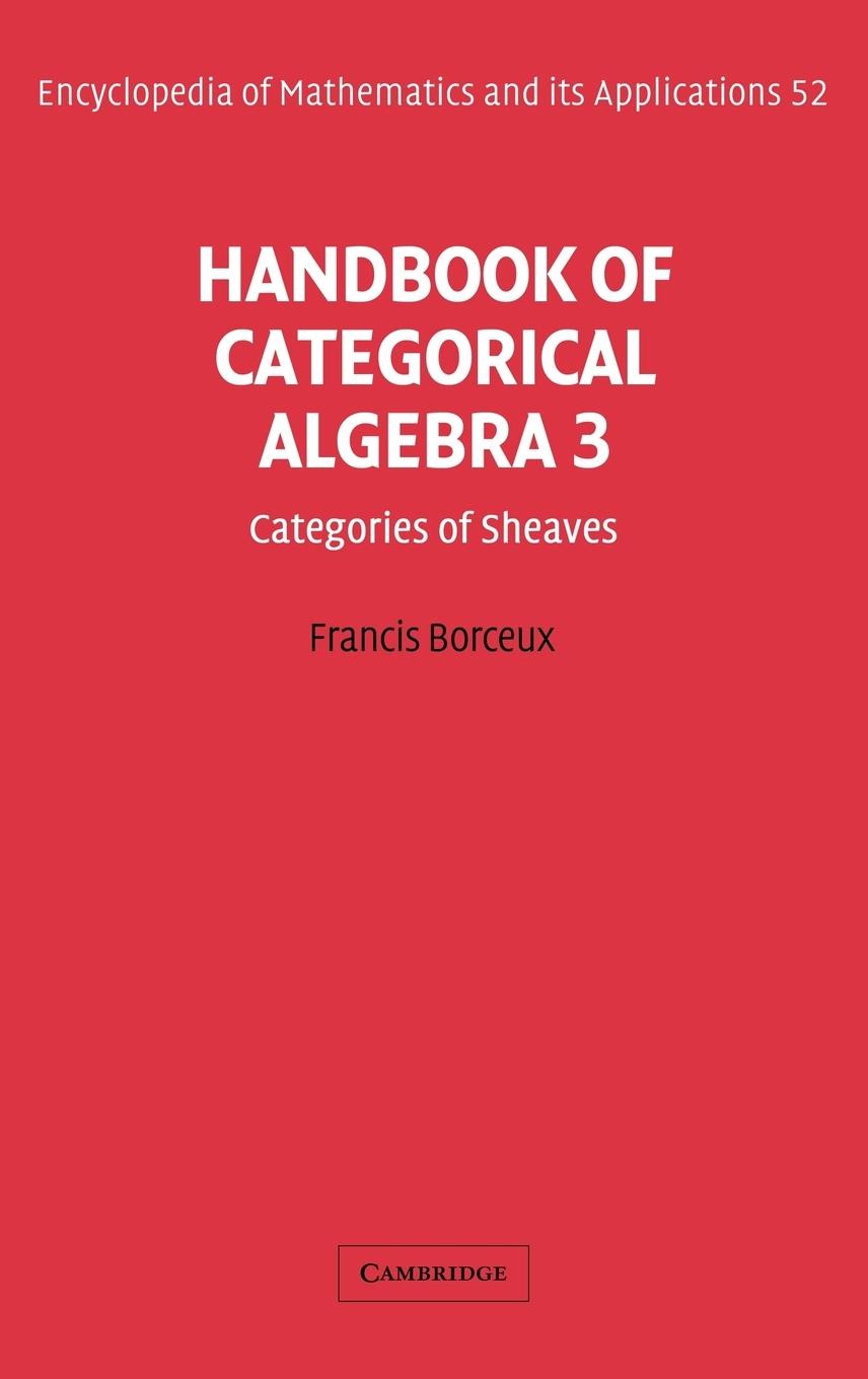 Handbook of Categorical Algebra